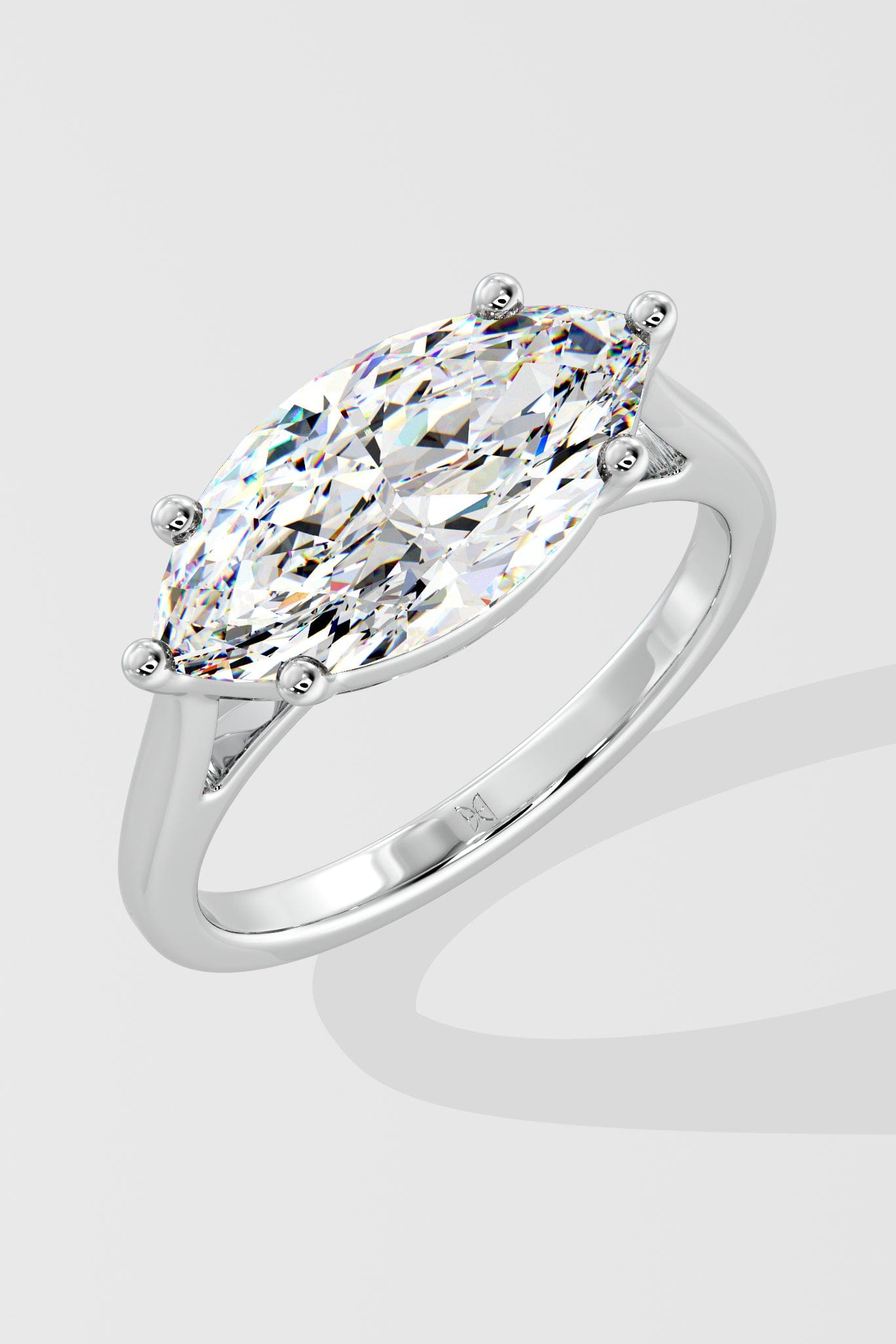 2 ct East-West Marquise Ring