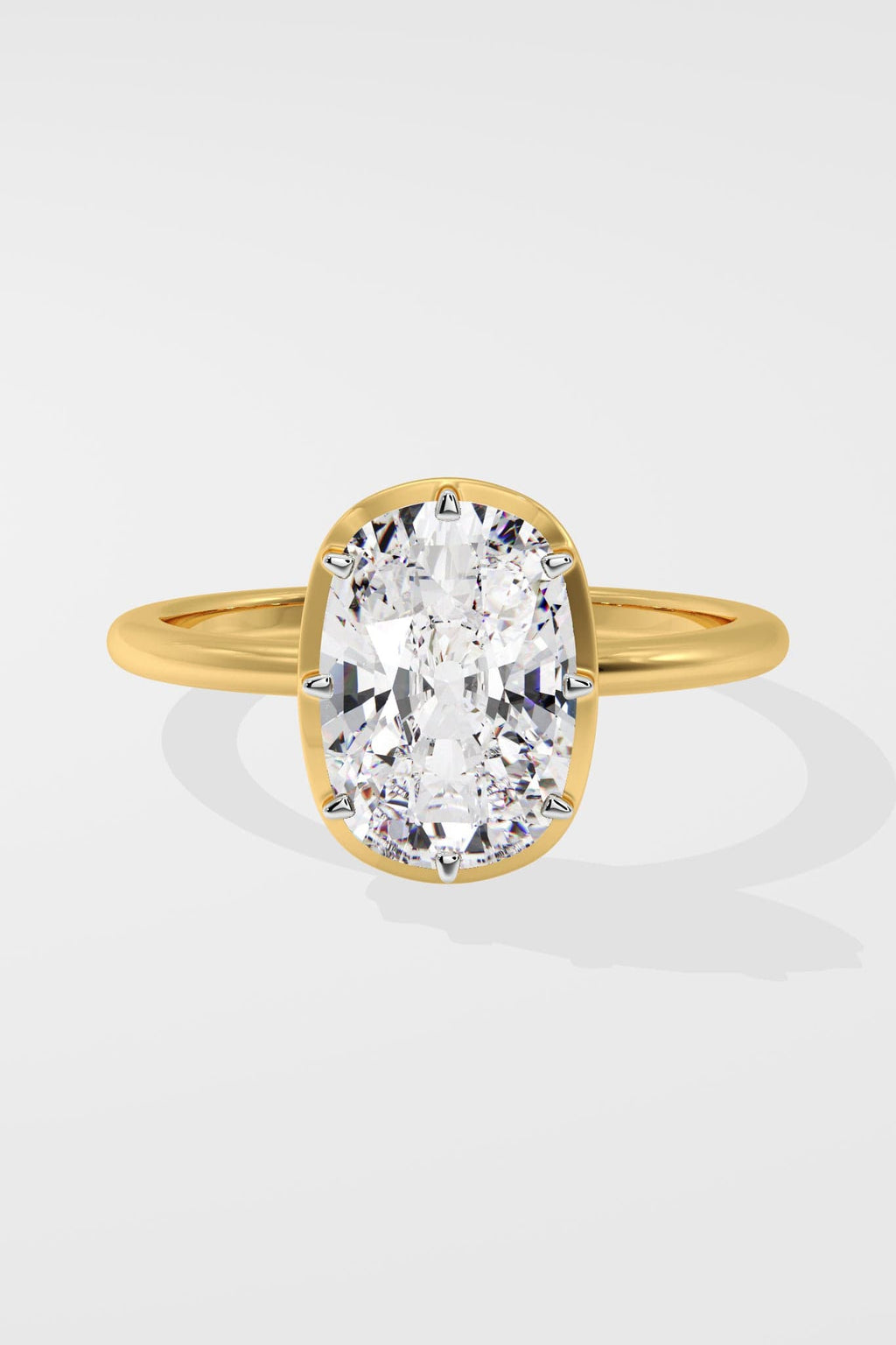 4 ct Andrea Cushion Ring
