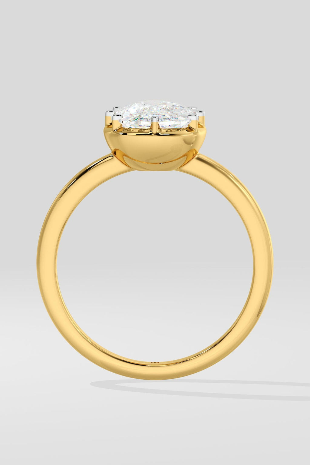 4 ct Andrea Cushion Ring