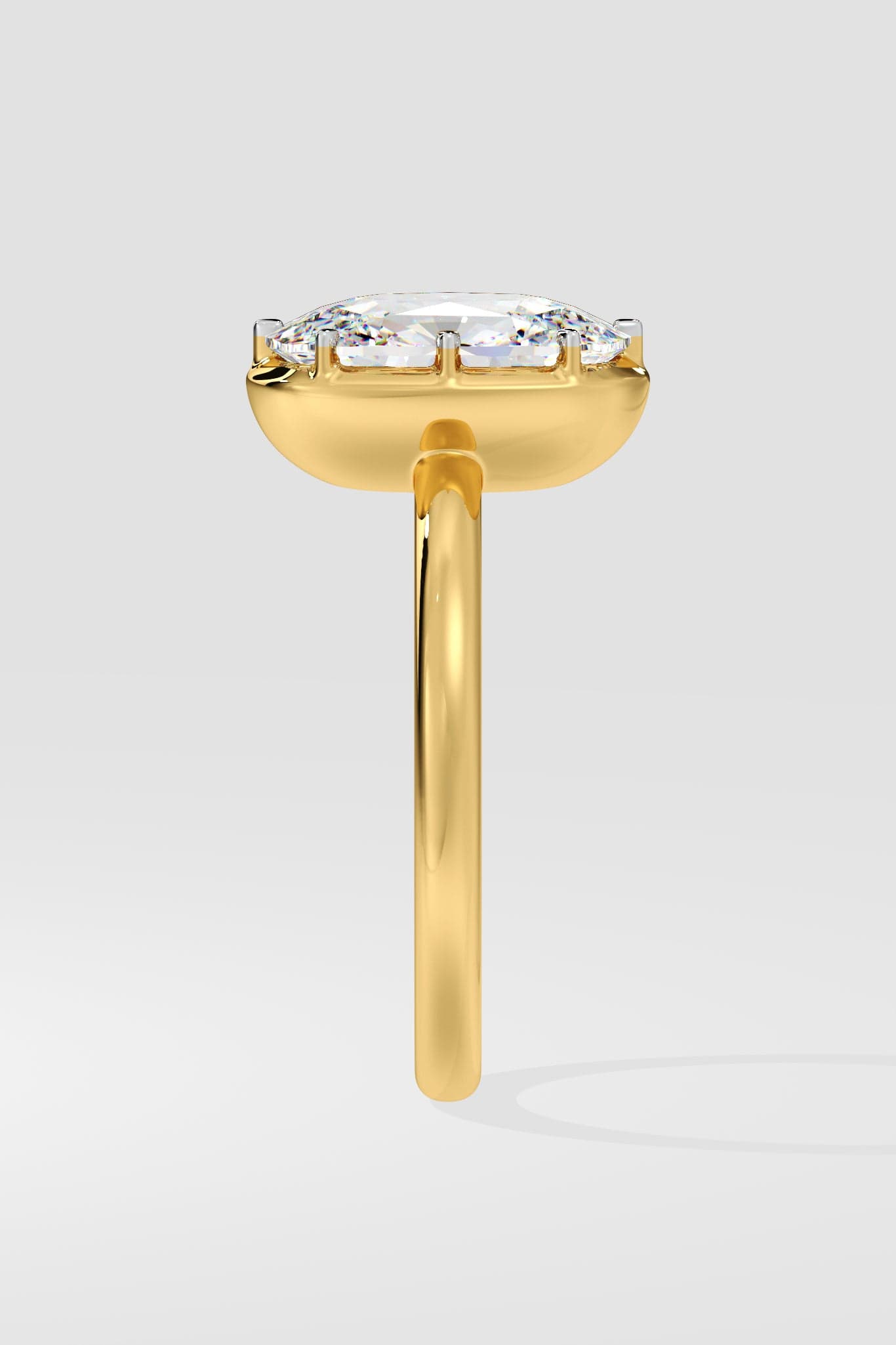 4 ct Andrea Cushion Ring