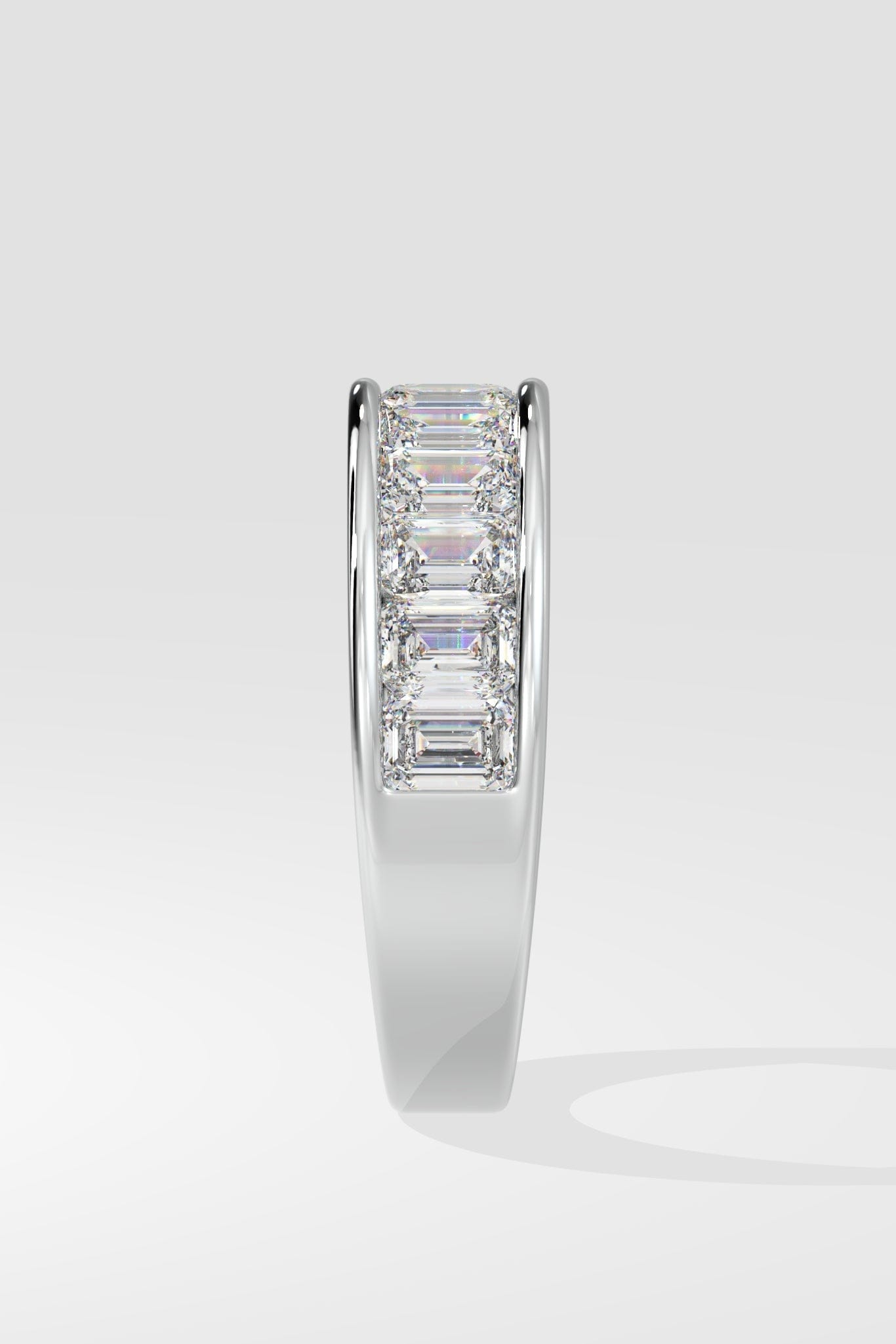 Classic Emra Half Eternity Band