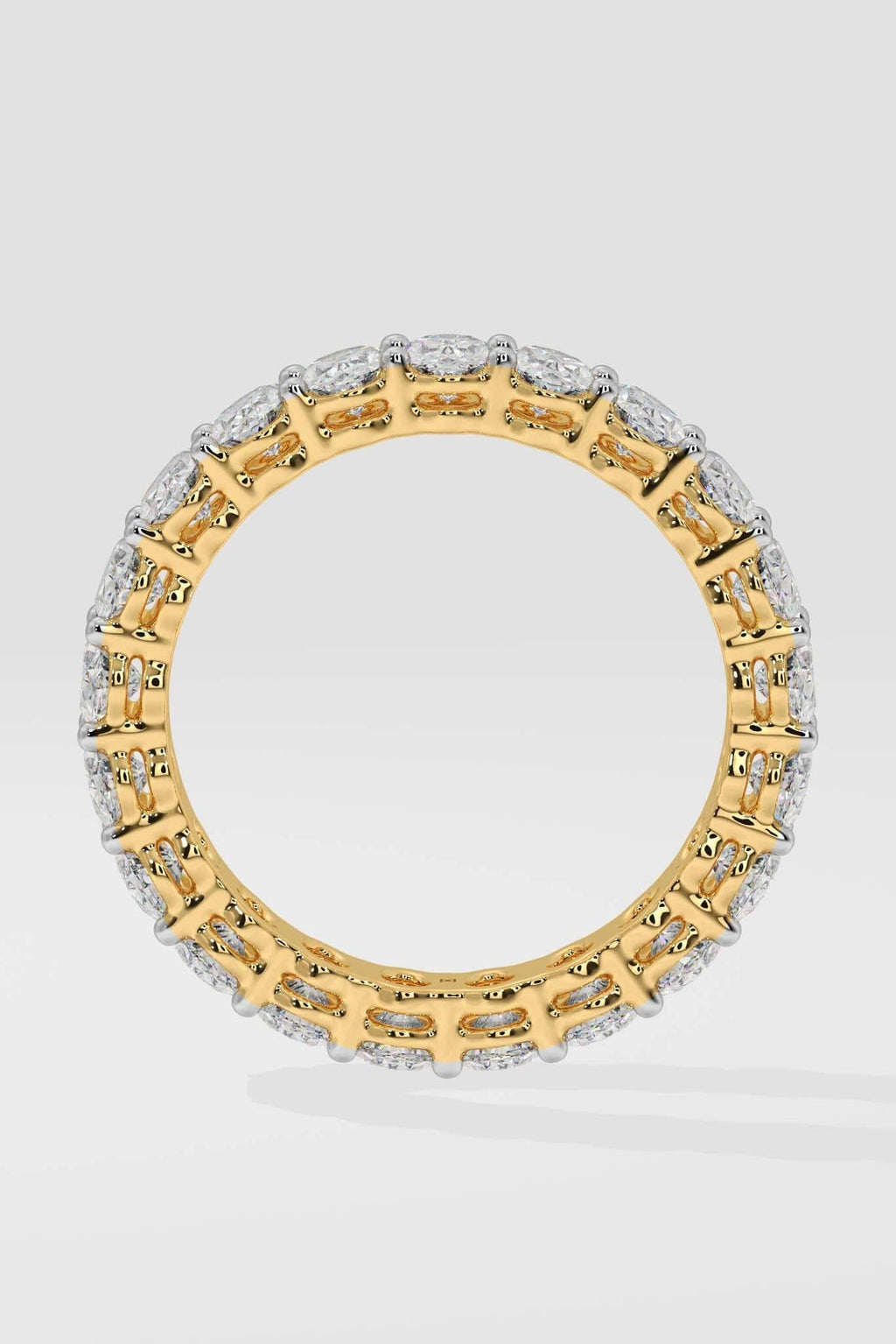 Oval Eternity Band