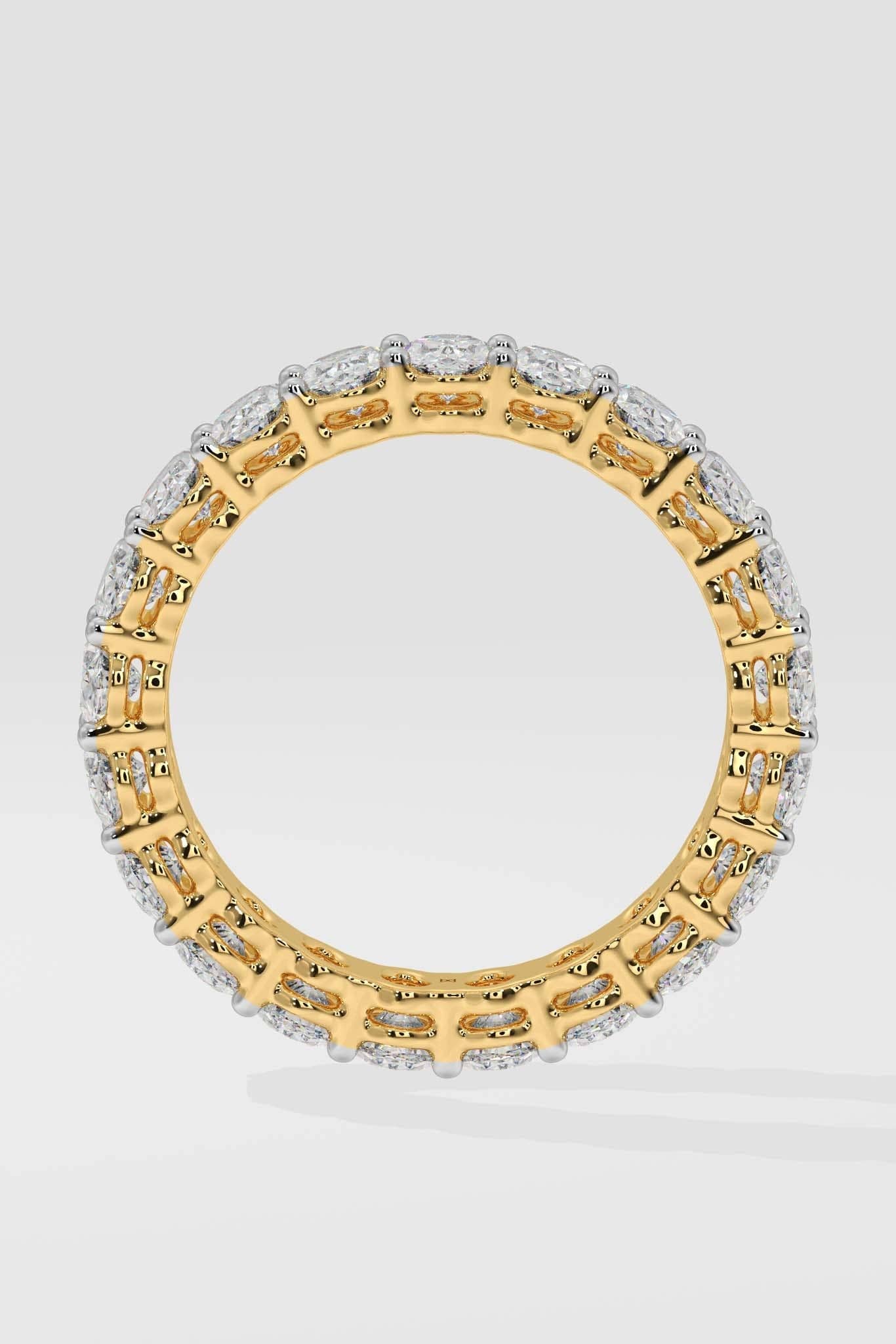 Oval Eternity Band