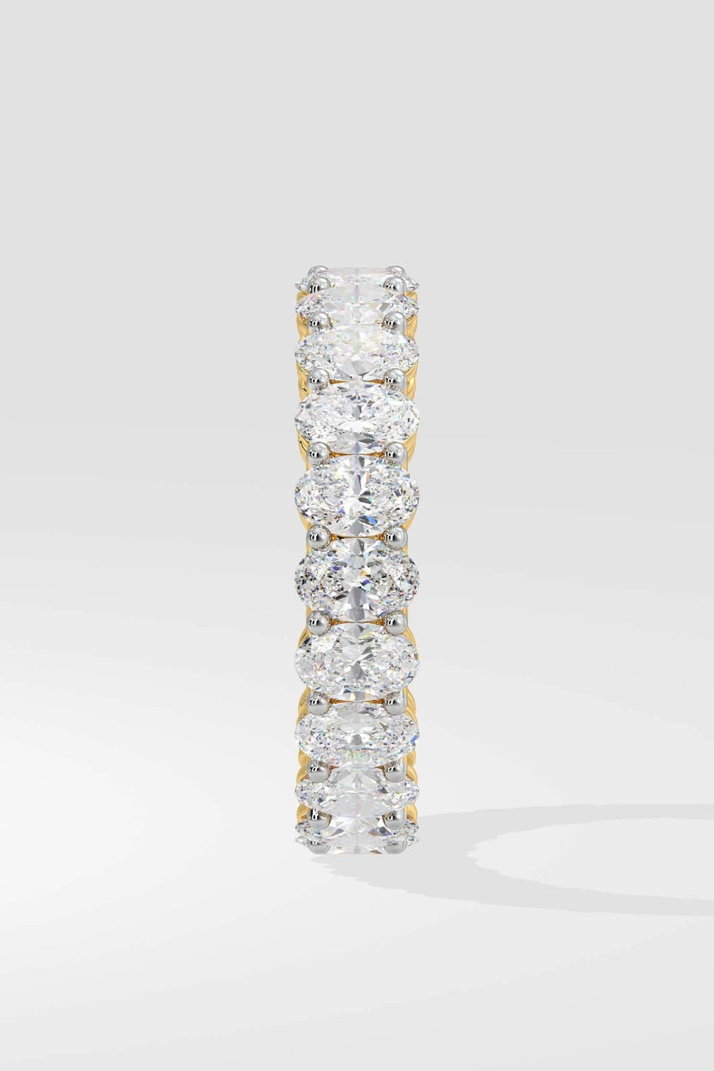 Oval Eternity Band
