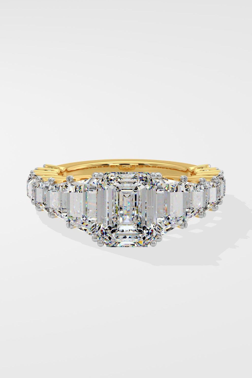 3 ct Emerald Grandeur Ring
