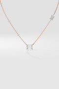 Accented Solitaire Necklace