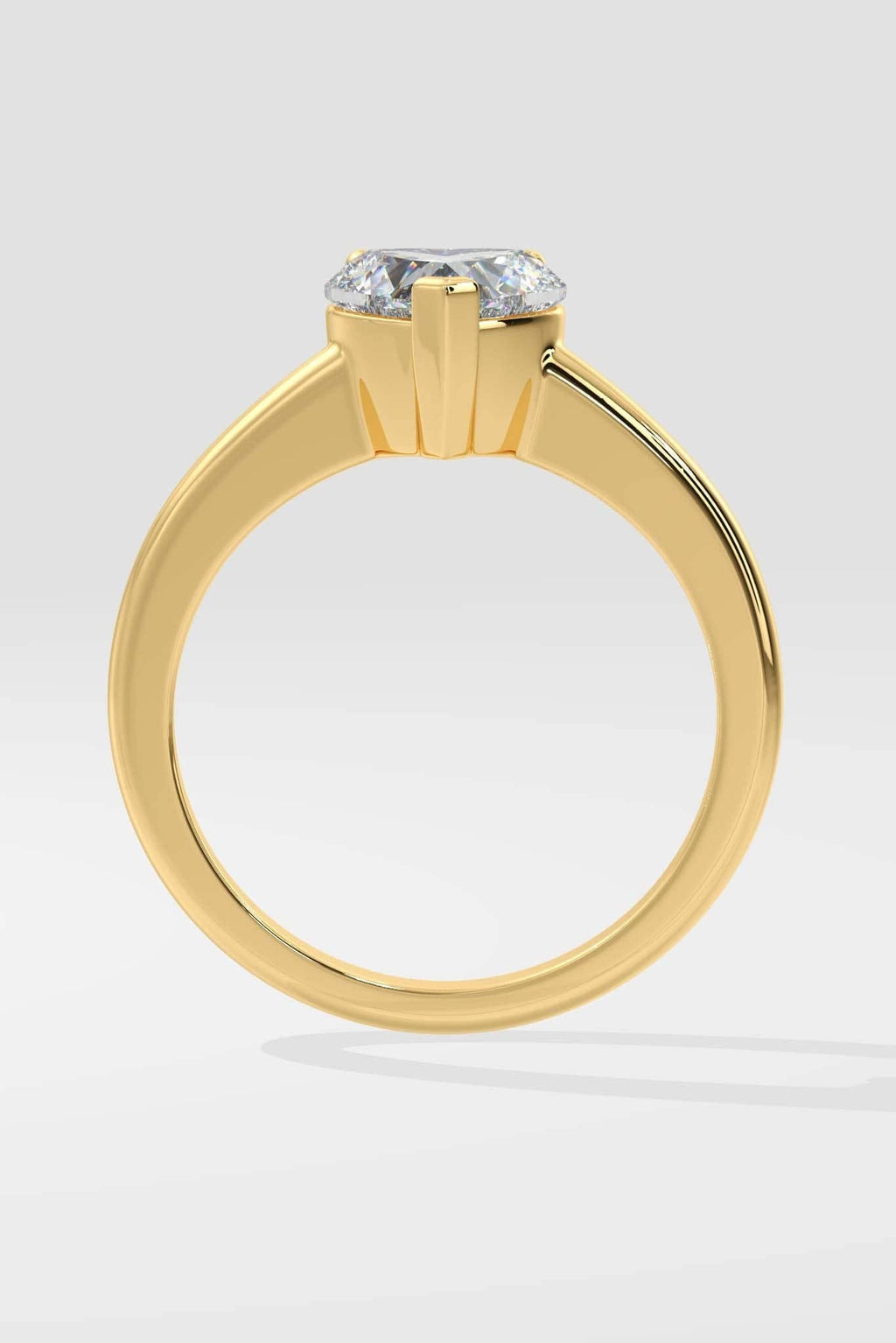 1 ct Heart Ring