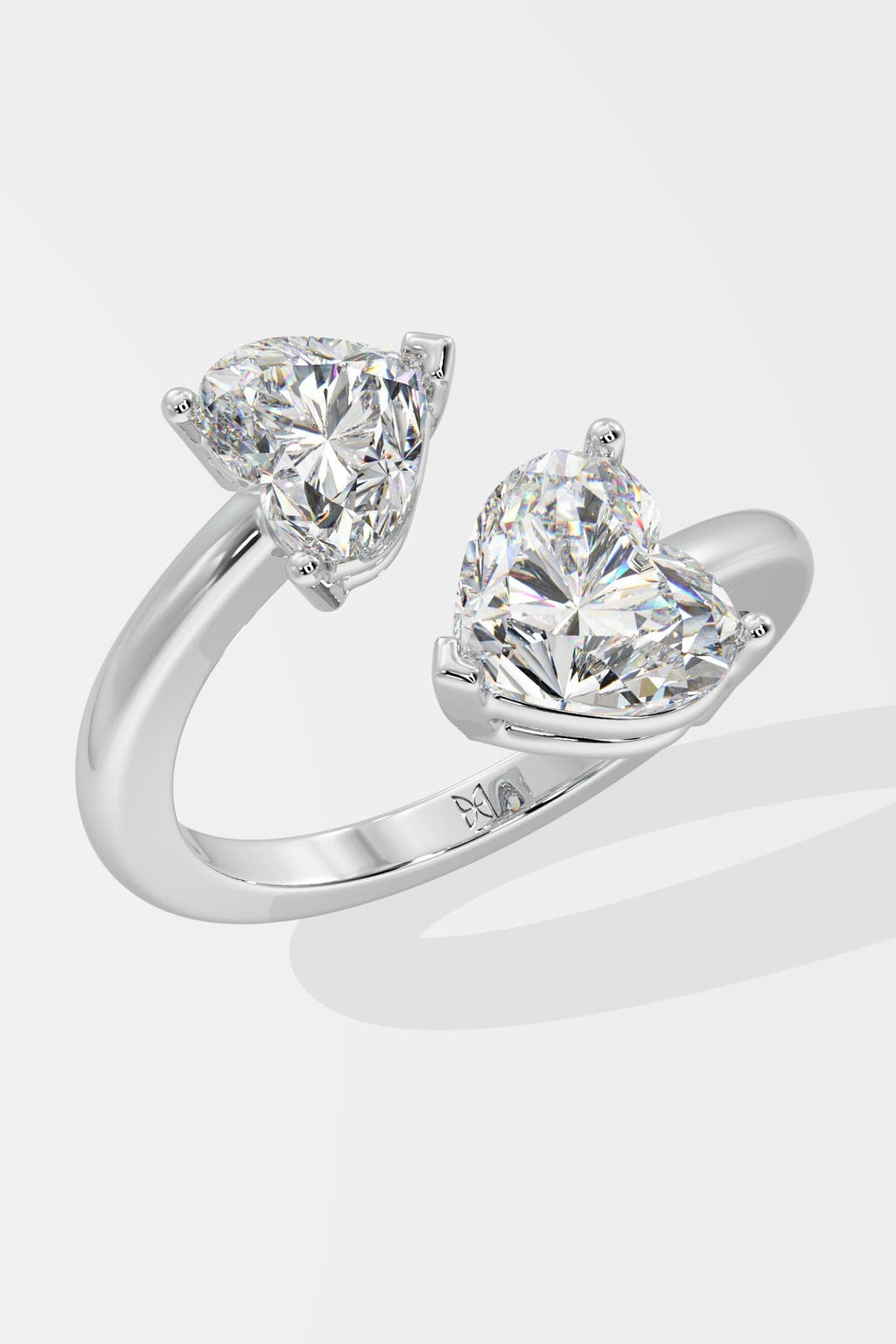 The Moi-et-toi Heart Ring
