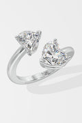 The Moi-et-toi Heart Ring